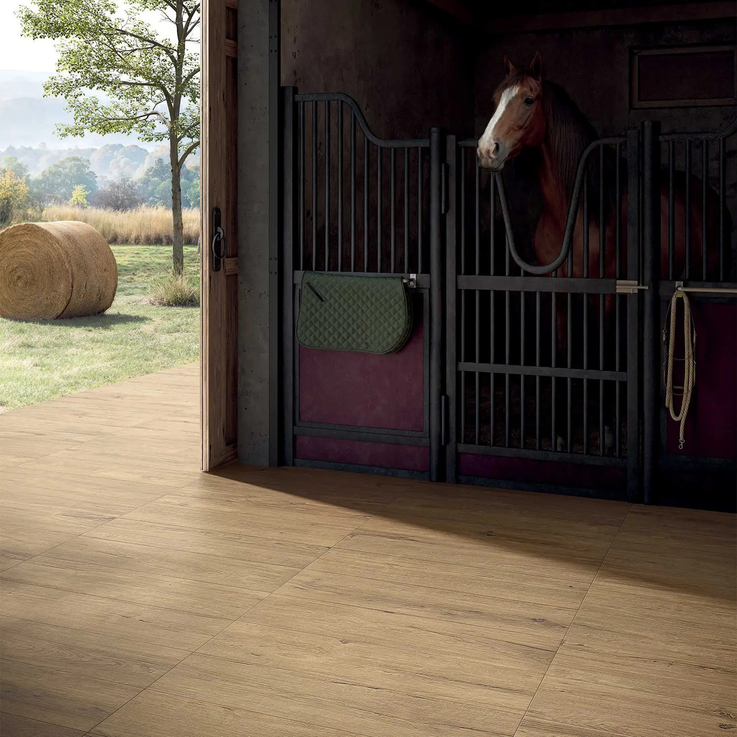 Holzoptik Terrassenplatte Cercom Bark Walnut 30 x 120 cm