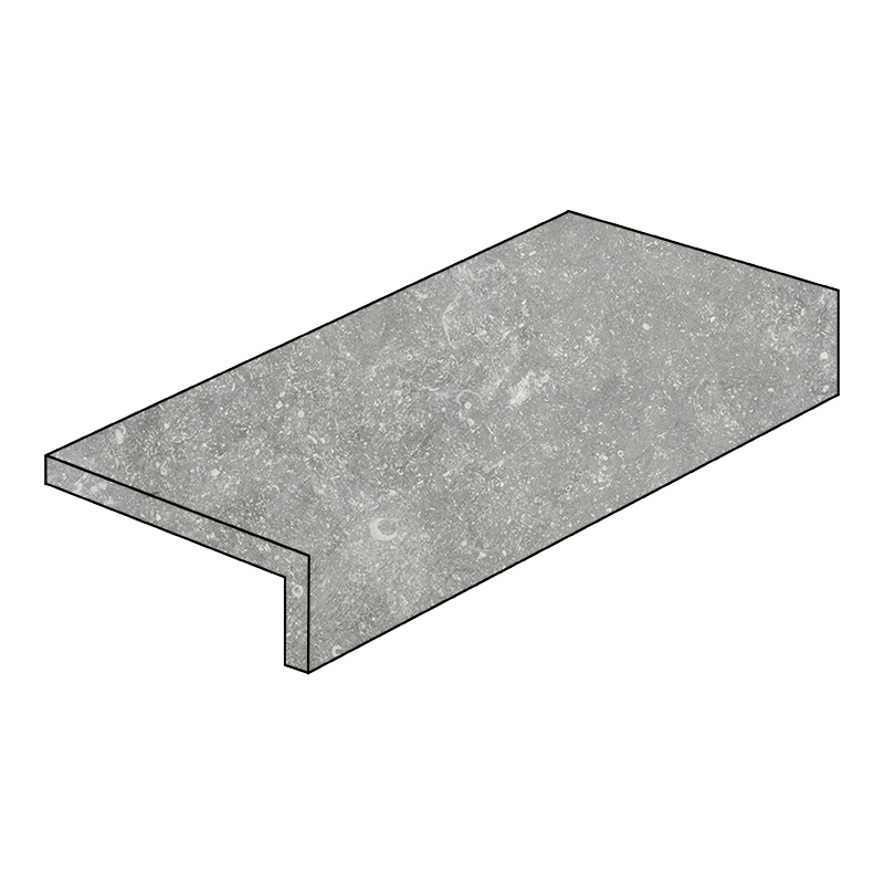 CIR Di Pietra Ardenne Grigio R11 Winkel Stufe 10 x 40 x 3,5 cm