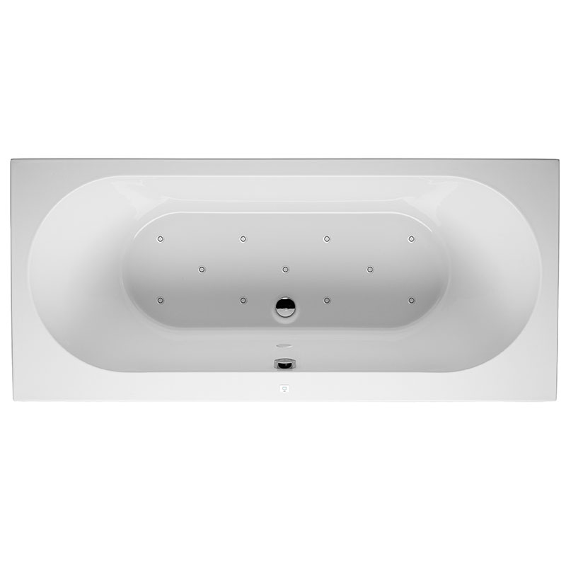 Riho Carolina Whirlpool Air Badewanne 170 x 80 cm