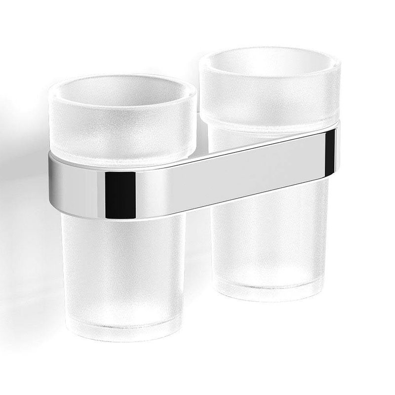 cenotes Sense doppeltes Zahnputzglas mit Halter