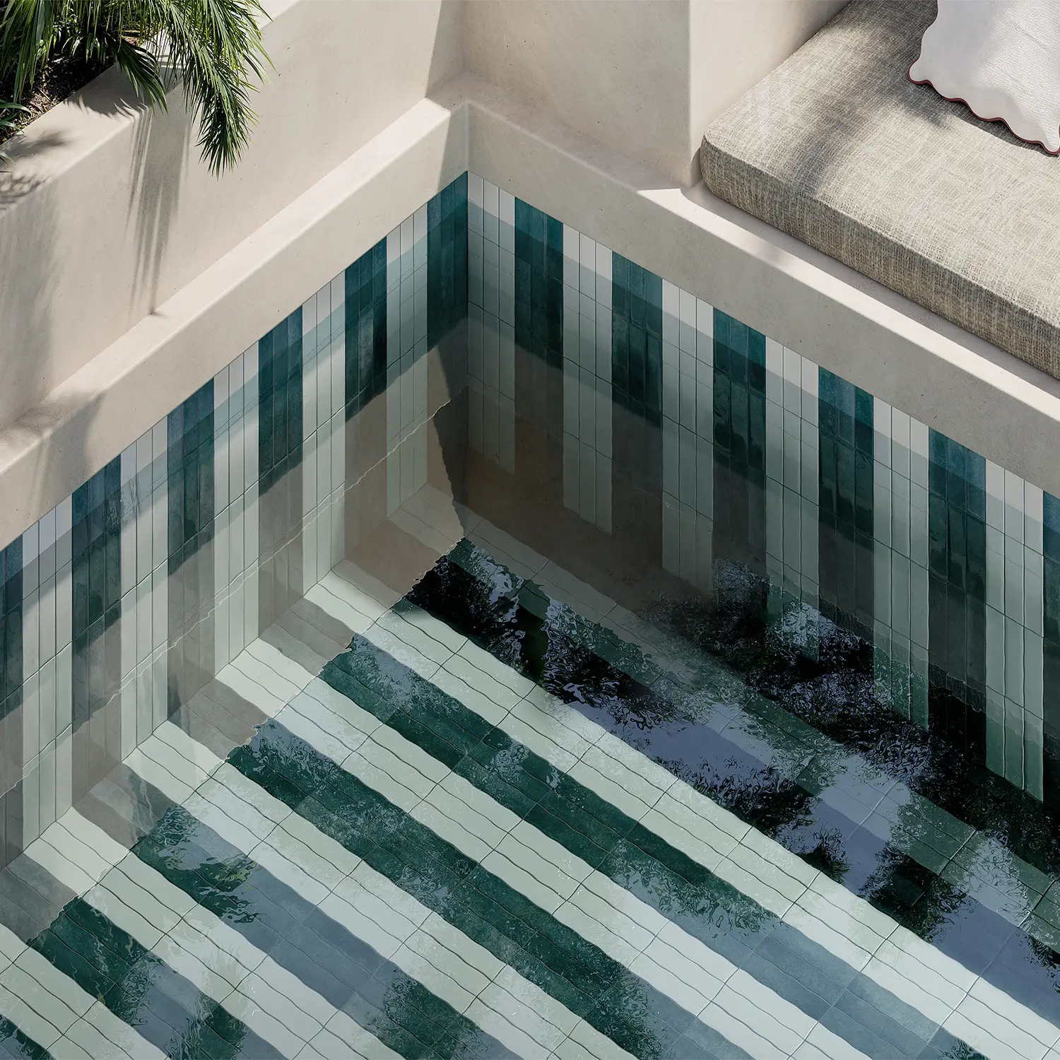Wandfliese Rondine Vibe Sea Water 4,8 x 20 cm