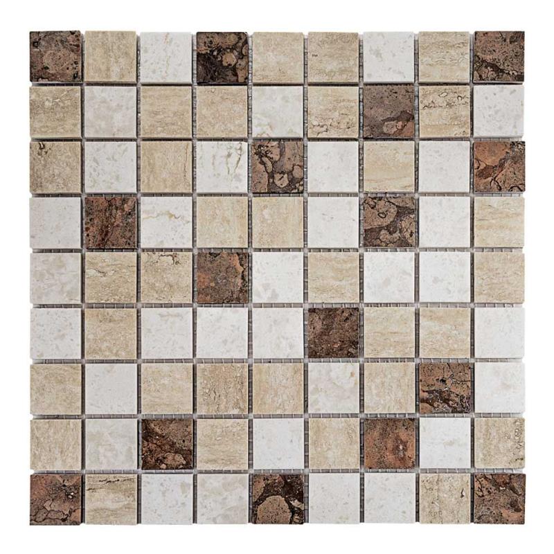 Mix-BET satinato 3 x 3 cm Mosaikfliesen