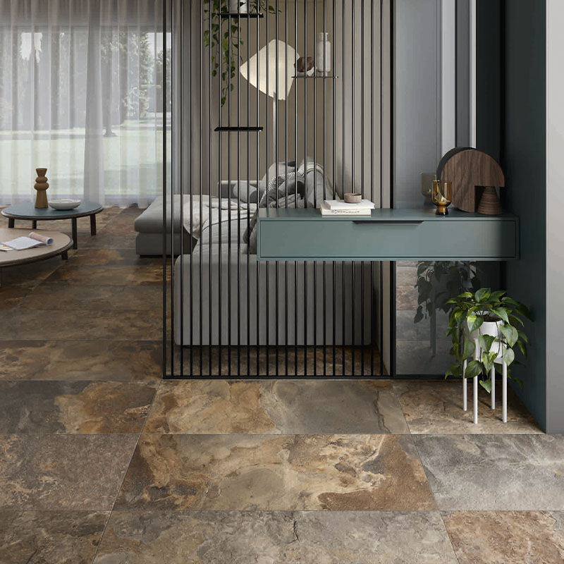 Schieferoptik Fliese Slate Natural 60 x 120 cm