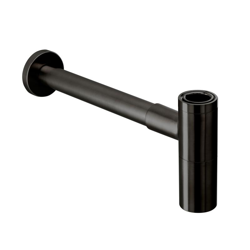 Herzbach Design iX PVD Black Steel Flaschensiphon 1 1/4"