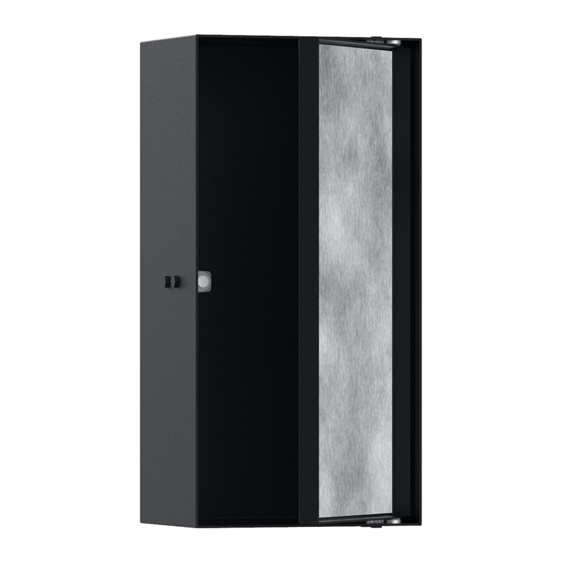 hansgrohe XtraStoris Rock Wandnische mit befliesbarer Tür