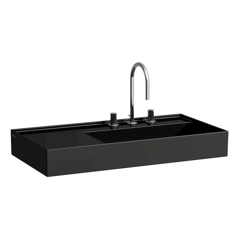Laufen Kartell Waschtisch 90 x 46 cm unterbaufähig Ablage links