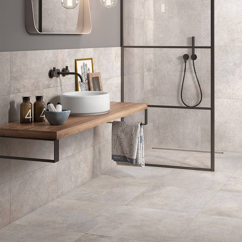 Sintesi Concept Stone Silver 30 x 60 cm Feinsteinzeug