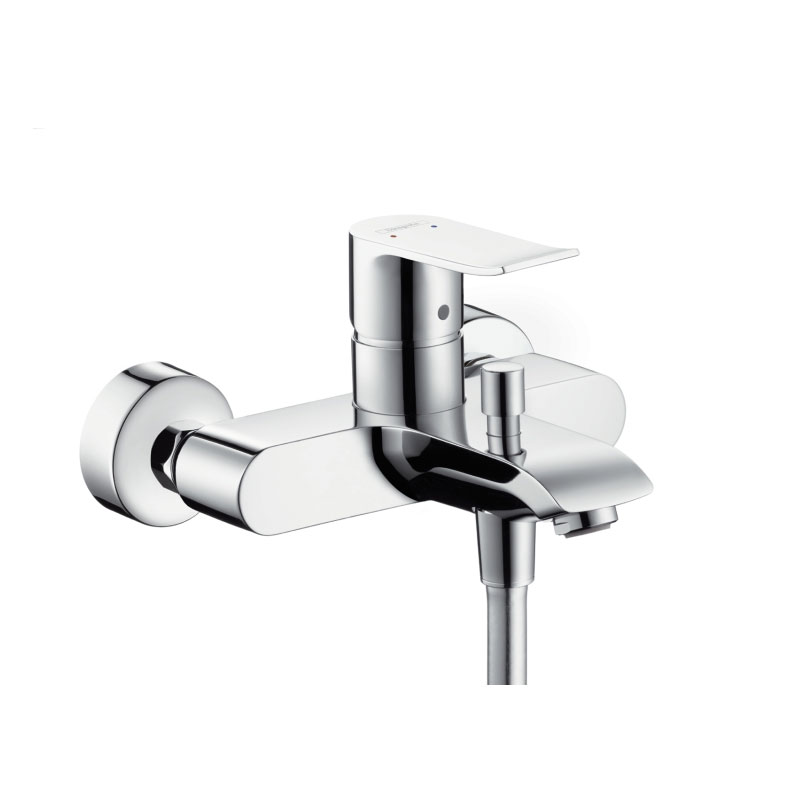 Hansgrohe Metris Einhebel-Wannenmischer Aufputz DN15