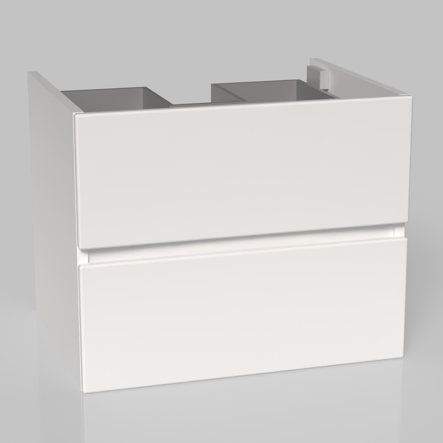 Laguna Platino 2.0 Waschtischunterschrank grifflos 2 Auszüge