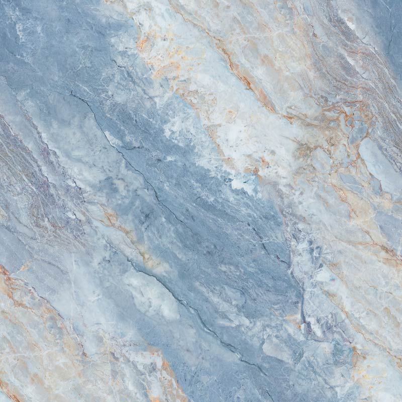 HSK RenoDeco Duschrückwand Marmor Azzurro-Blau