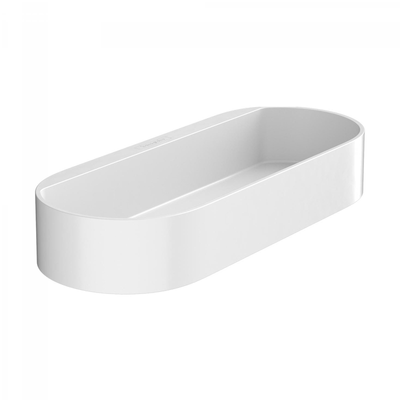 Hansgrohe Wallstoris Duschkorb Weiß Matt 39 mm