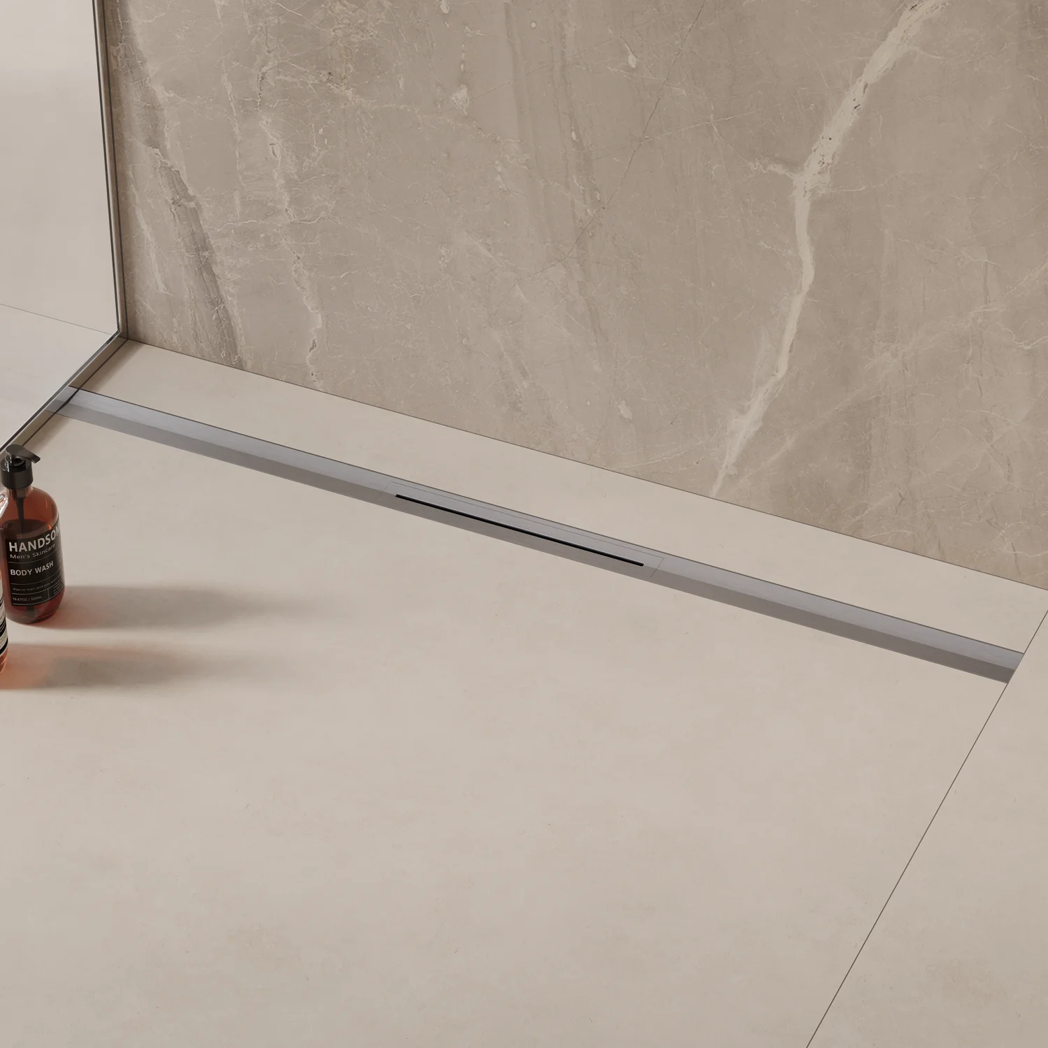 ESS Easy Drain DrainFit Line 50 Duschrinne | Edelstahl gebürstet | 100 ...