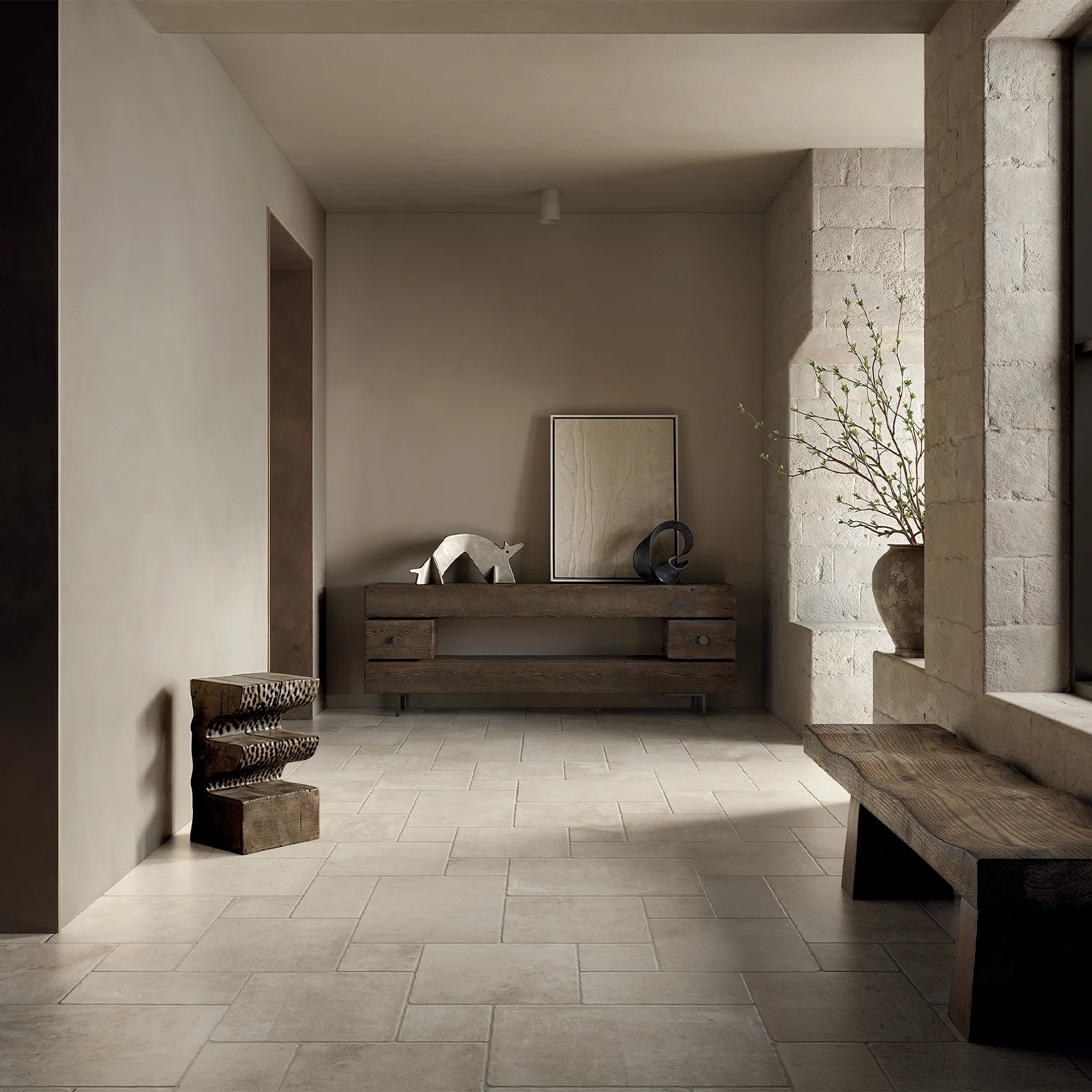 Römischer Verband Steinoptik Rustikal Opus Sunrise Mod 39