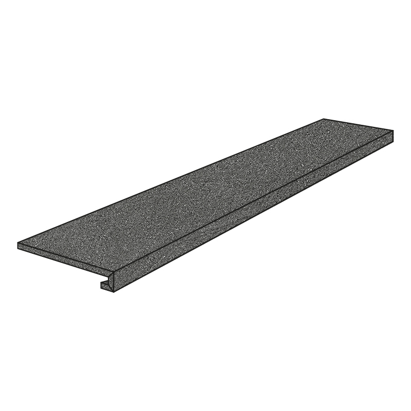 Serenissima Eclettica Nero Square 30 x 120 x 3,3 cm Stufenplatte