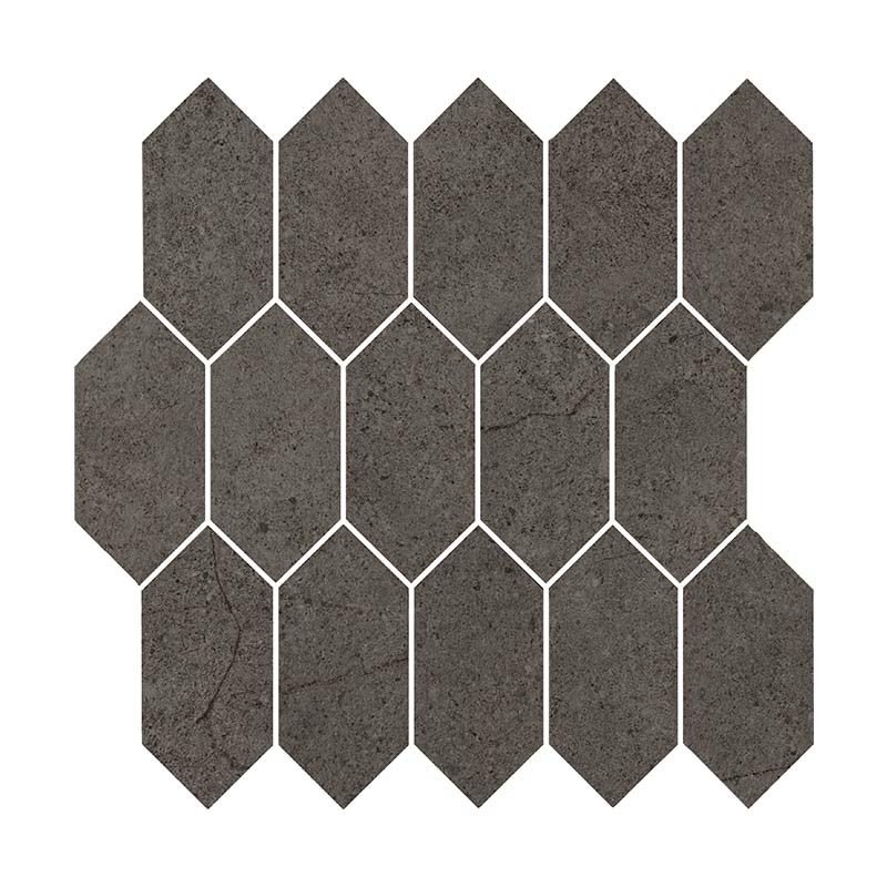 Cercom Archistone Archi Dark Losanga Mosaikfliesen