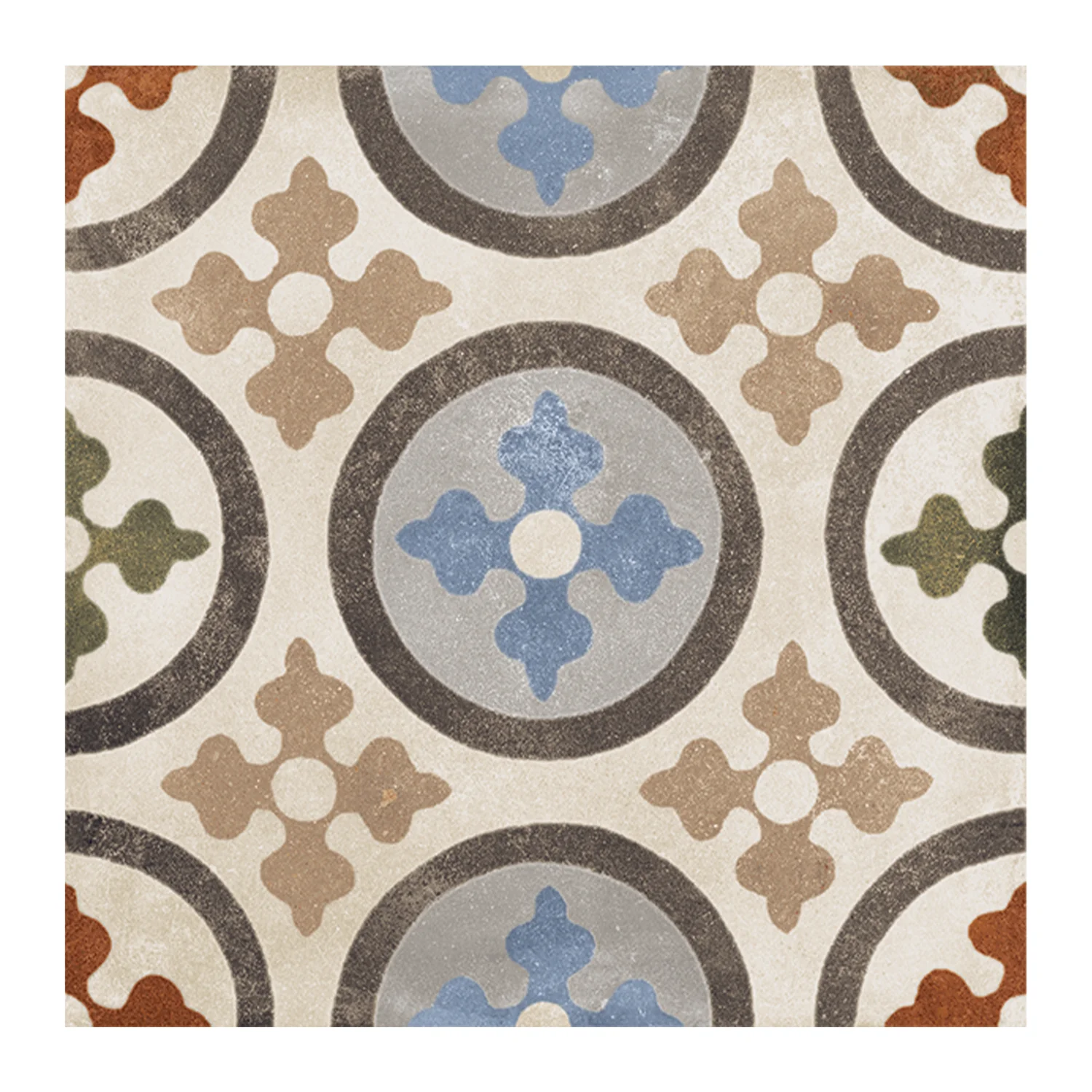 Jugendstil Fliese Design Evo Palazzo Ducale G 20 x 20 cm