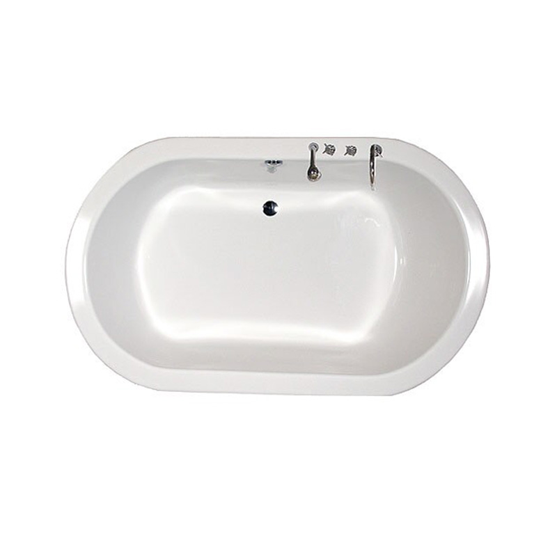 Caribia Riviera Oval Badewanne 188 x 115 x 45 cm