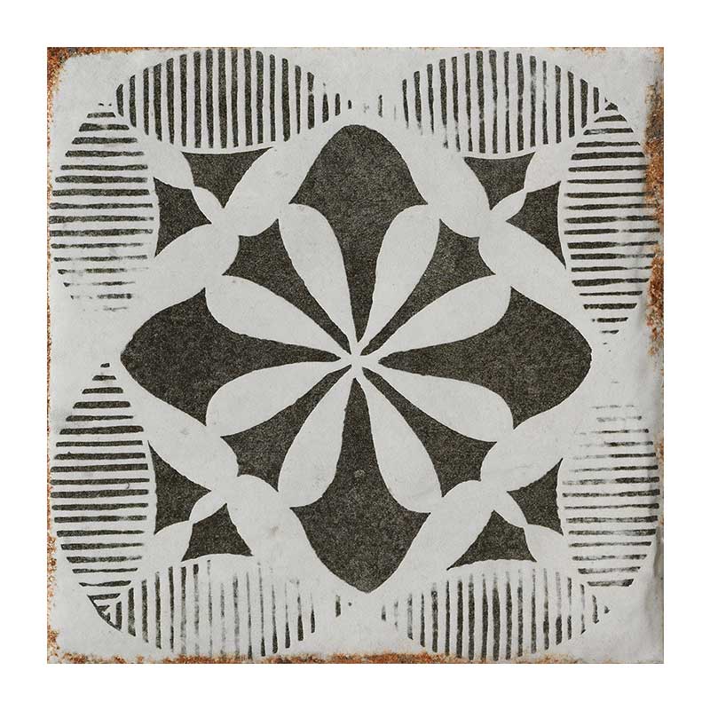 CIR Cotto del Campiano Decoro Mix 20 x 20 cm Dekor