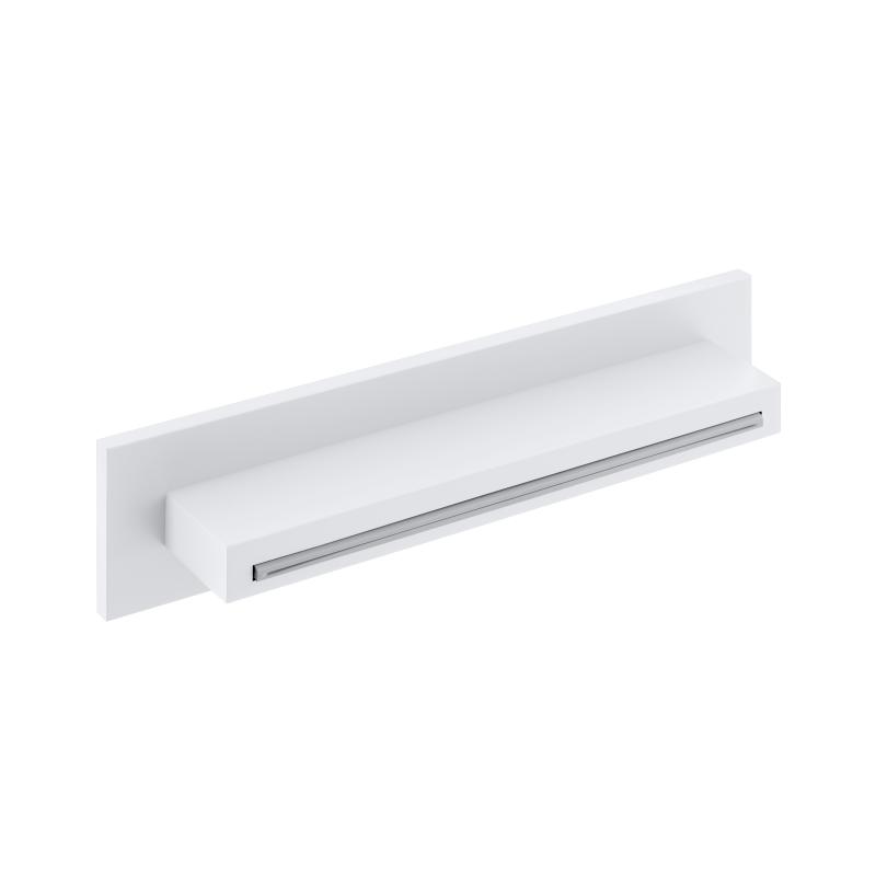 Herzbach Deep White Schwall Wandauslauf Aufputz XL