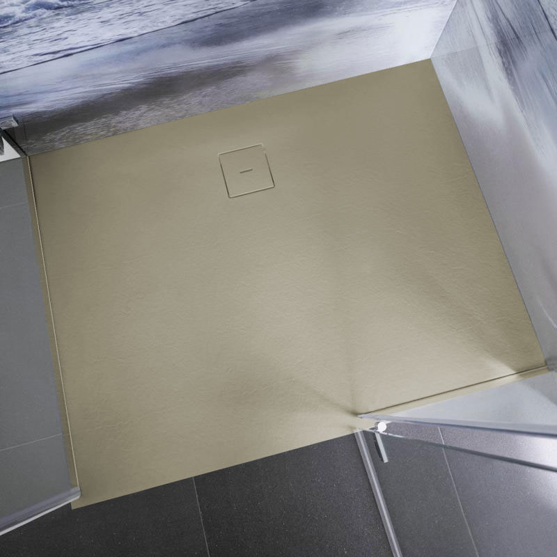 HSK Marmor-Polymer Duschwanne in Steinoptik