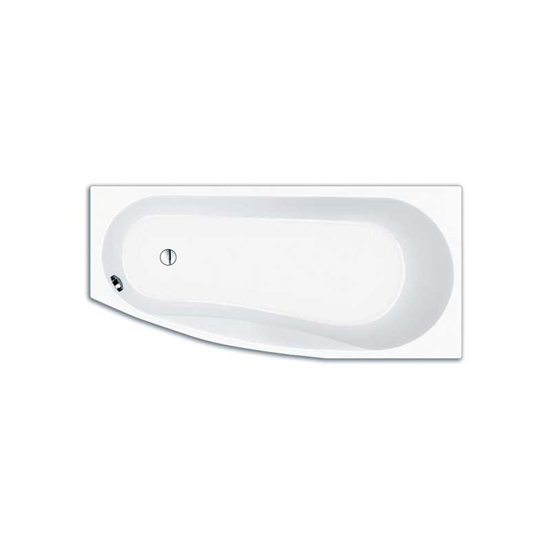 Repabad Kampen Raumspar Badewanne Links 160 x 75 cm