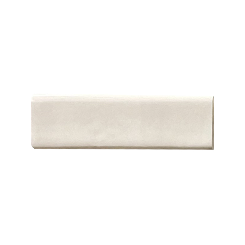 wow zellige white matt Abschlußleiste 3,5 x 12,5 cm