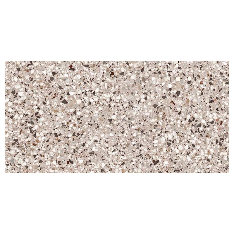Terrazzo Beton Fliese Kado Clay Flakes 60 x 120 cm