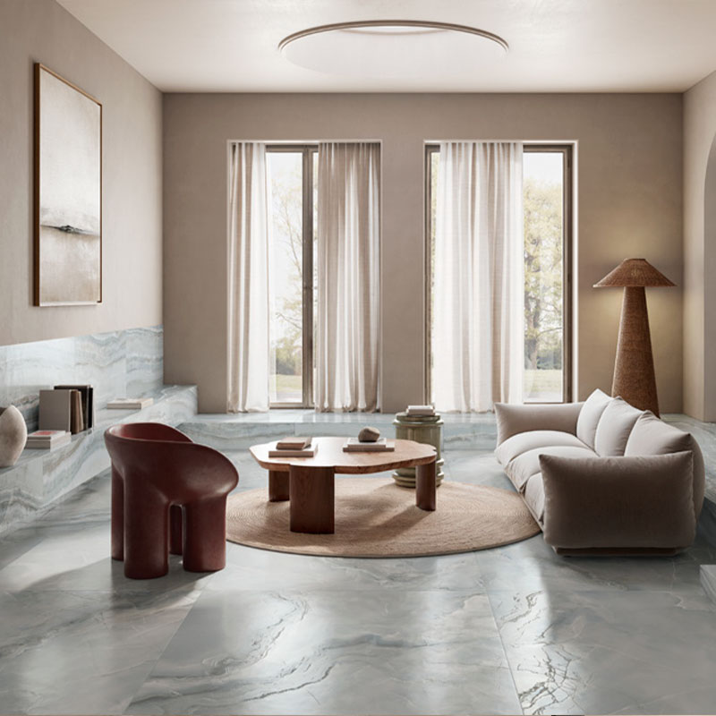 Onyx Optik Fliese Venus Azul Cross 120 x 120 cm