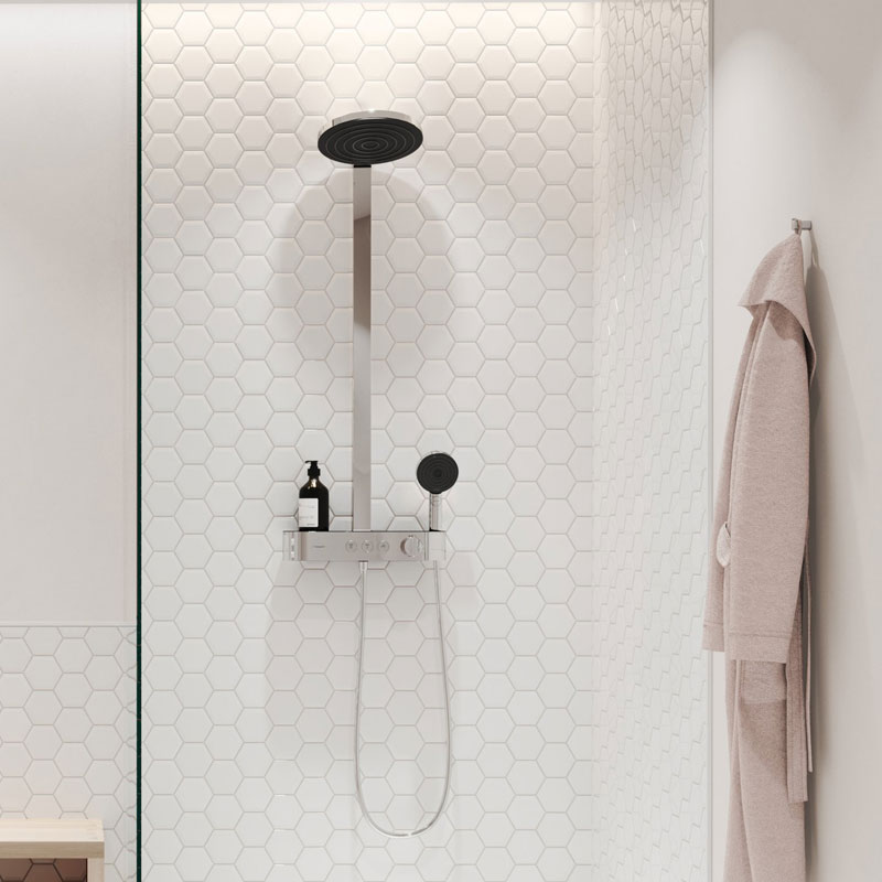 Hansgrohe Pulsify S 260 2 jet Duschsystem mit Thermostat