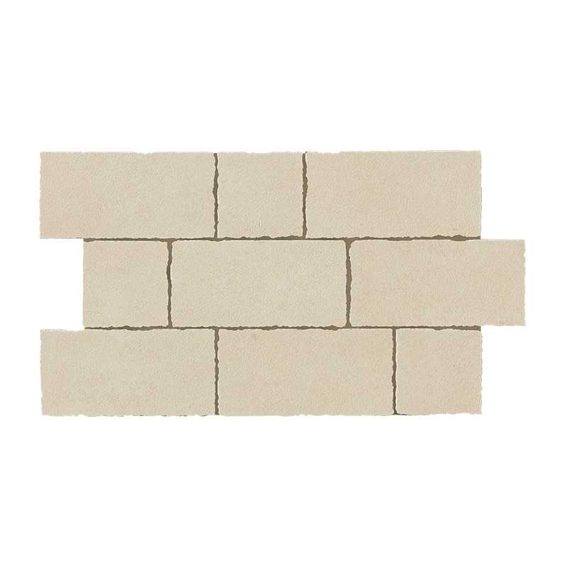 Italgraniti Terre Avorio Muretto a Spacco Mosaikfliesen