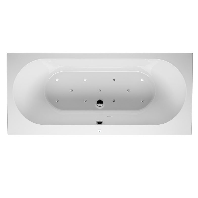 Riho Carolina Whirlpool Badewanne 180 x 80 cm Airpool Links
