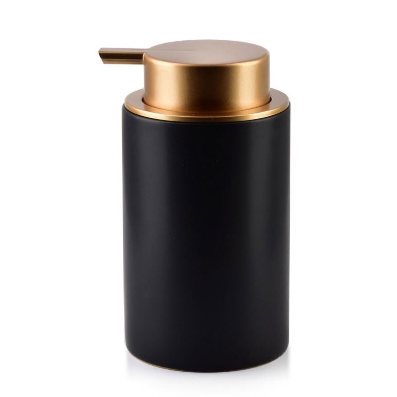 Damien Seifenspender Schwarz Kupfer 325 ml Standmodell