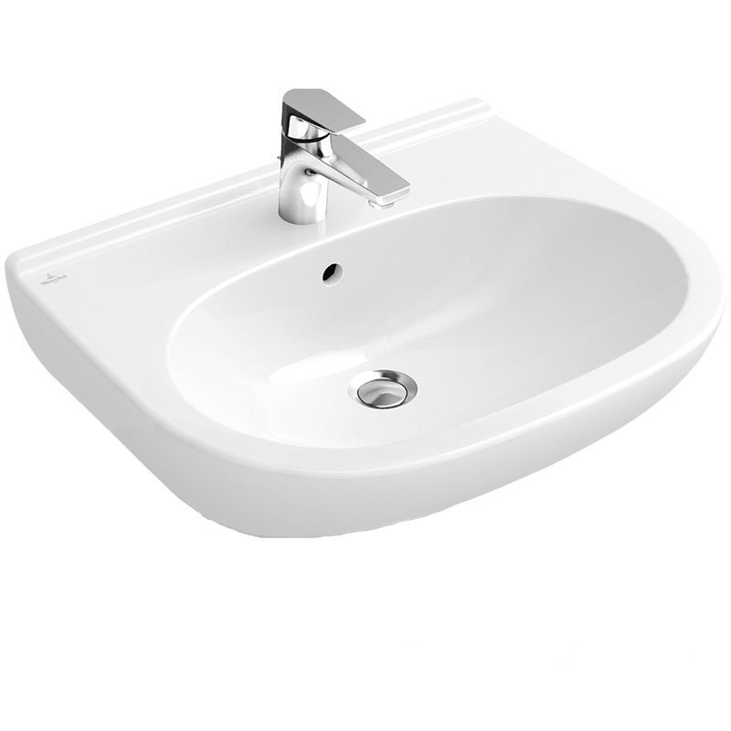 Villeroy & Boch O.Novo Waschtisch 65 cm mit 1 Hahnloch