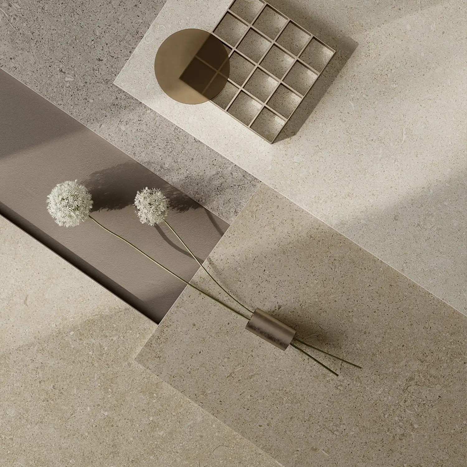 Steinoptik Fliese Sedimenti Grey Selected 60 x 120 cm