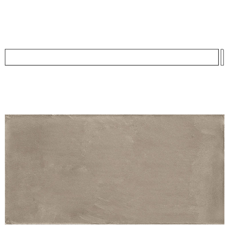 Dom Sockelleiste Comfort R Sand 7 x 90 cm