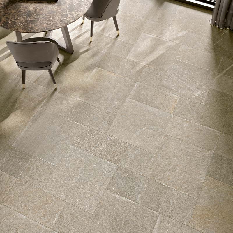 Steinoptik Bodenfliese Quarzite Beige 60 x 60 cm