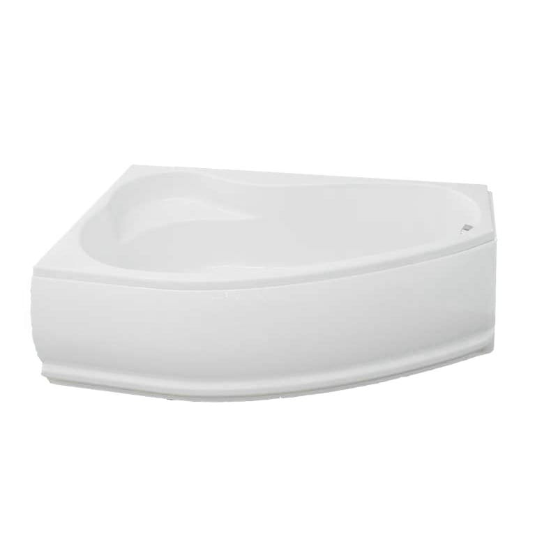 Caribia Minicorner Raumspar Badewanne 160 x 90 x 62 cm Links