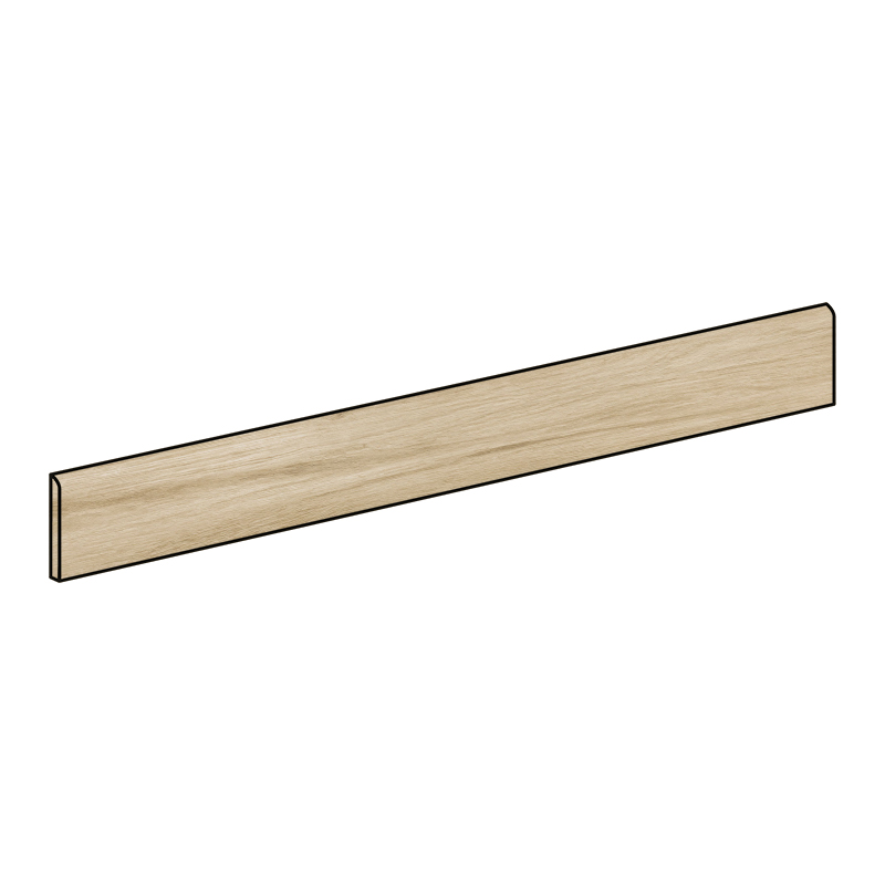 Settecento Plank Myhome Acero Sockel 7,2 x 120 cm
