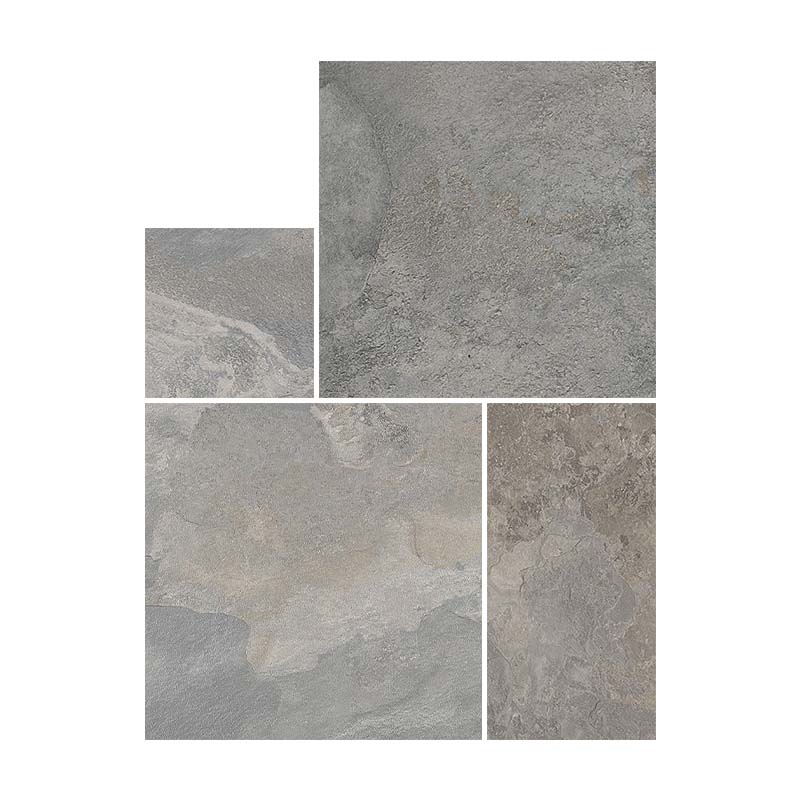 Römischer Verband Schieferoptik Slate Grey B