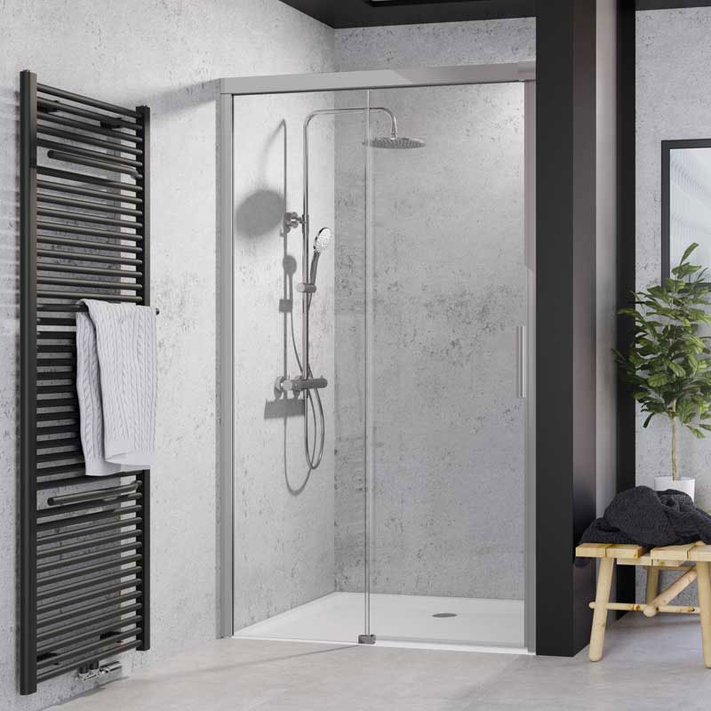 HSK Atelier Plan Schiebetür in Nische 100 cm