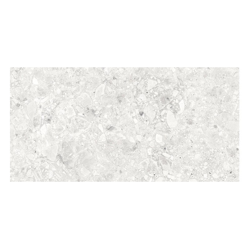 Terrazzo Optik Bodenfliese Reload White 30 x 60 Musterfliese