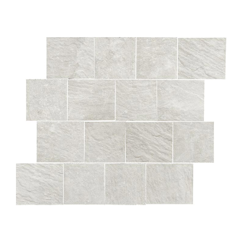 Gazzini Monolith White 3D Square Mosaikfliesen