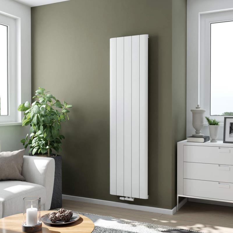 Corpotherma Alomni Aluminium Heizkörper 1800 x 375 mm
