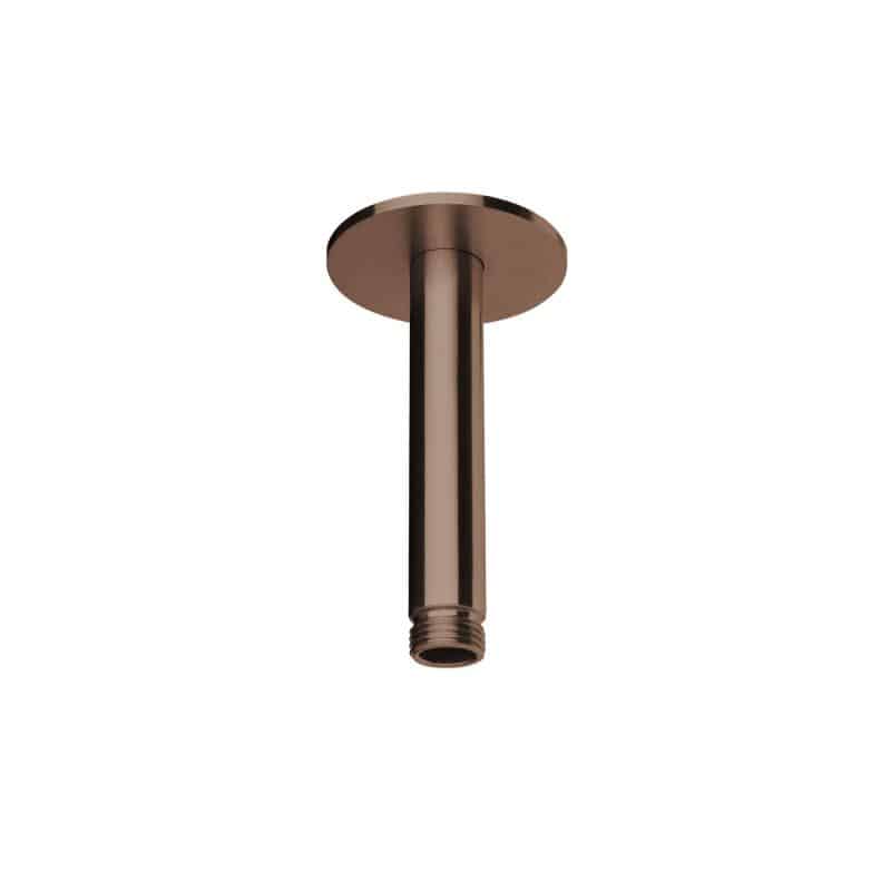 Herzbach Design iX PVD Copper Steel Deckenarm f. Regenbrause