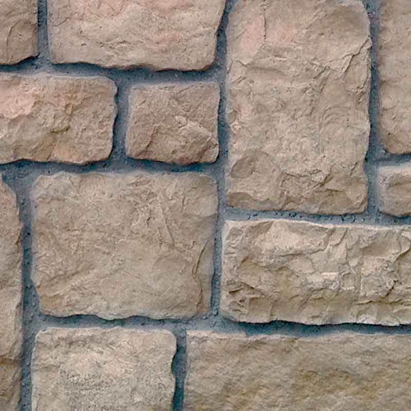 Verblender Wild Stone Burgmauer Champagne Musterstein