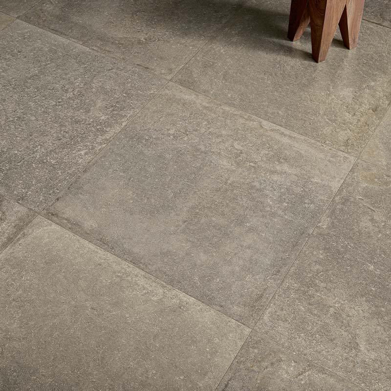Rustikale Steinoptik Fliese Stone Design Grey 100 x 100 cm