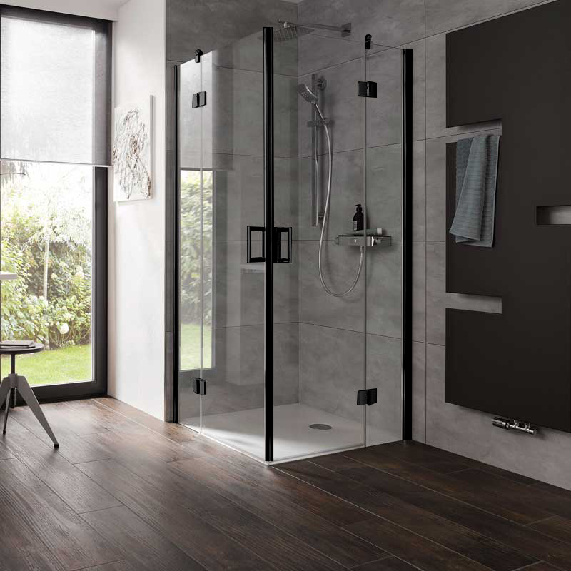 HSK Aperto Eckeinstieg Duschkabine 4 teilig Pendelbar