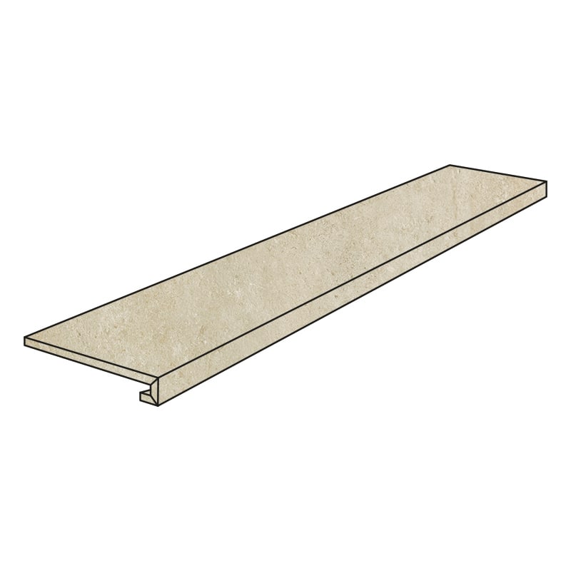 Serenissima Promenade Sabbia Square 30 x 120 x 3,3 cm Stufenplatte