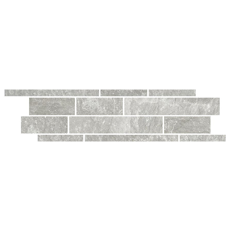 Gazzini Monolith Grey 7,6 x 34  cm Bordüre
