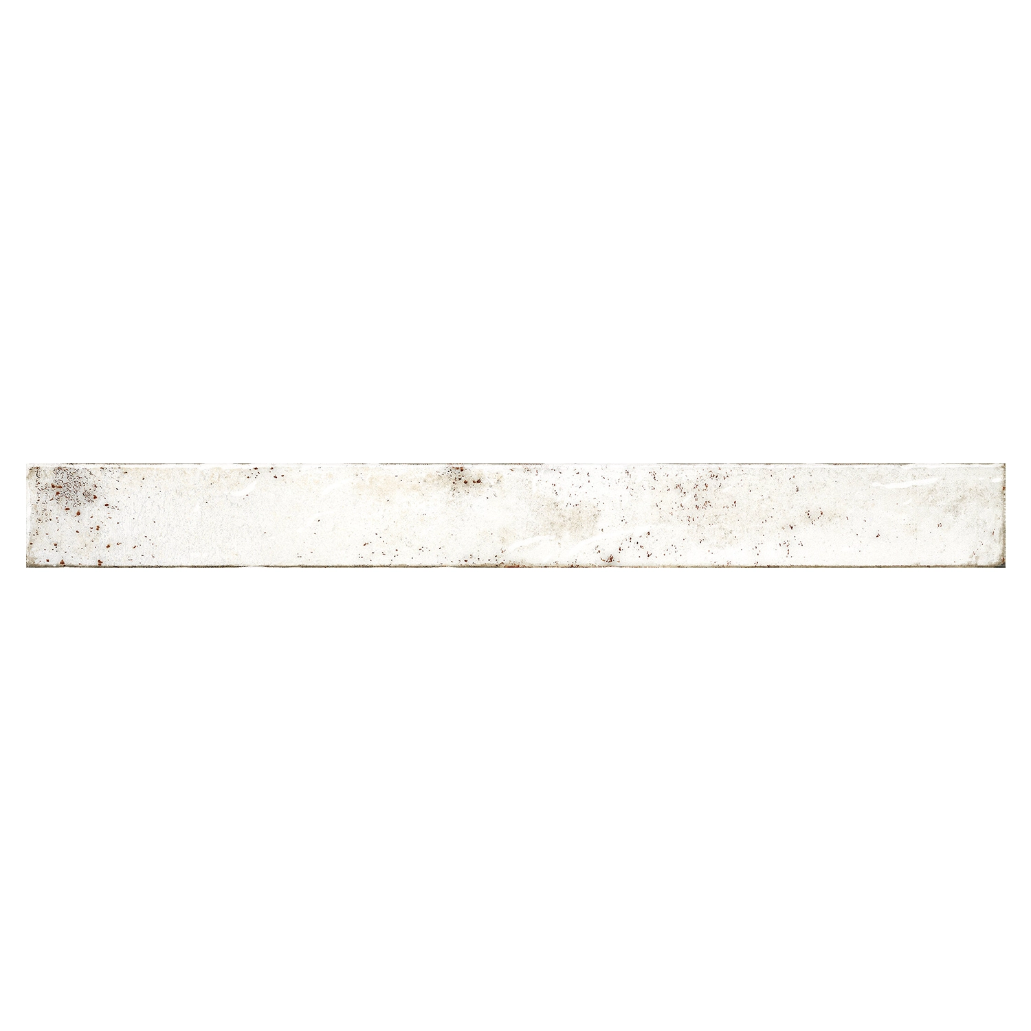 Wandfliese Brick Genesi White 4,8 x 45 cm Muster